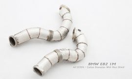 BMW 1M All SS304 / Catless Downpipe With Heat Shield-01